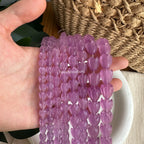 Transparent purple pikake
