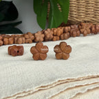 Wood Sakura Beads
