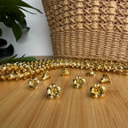 resin gold plumeria