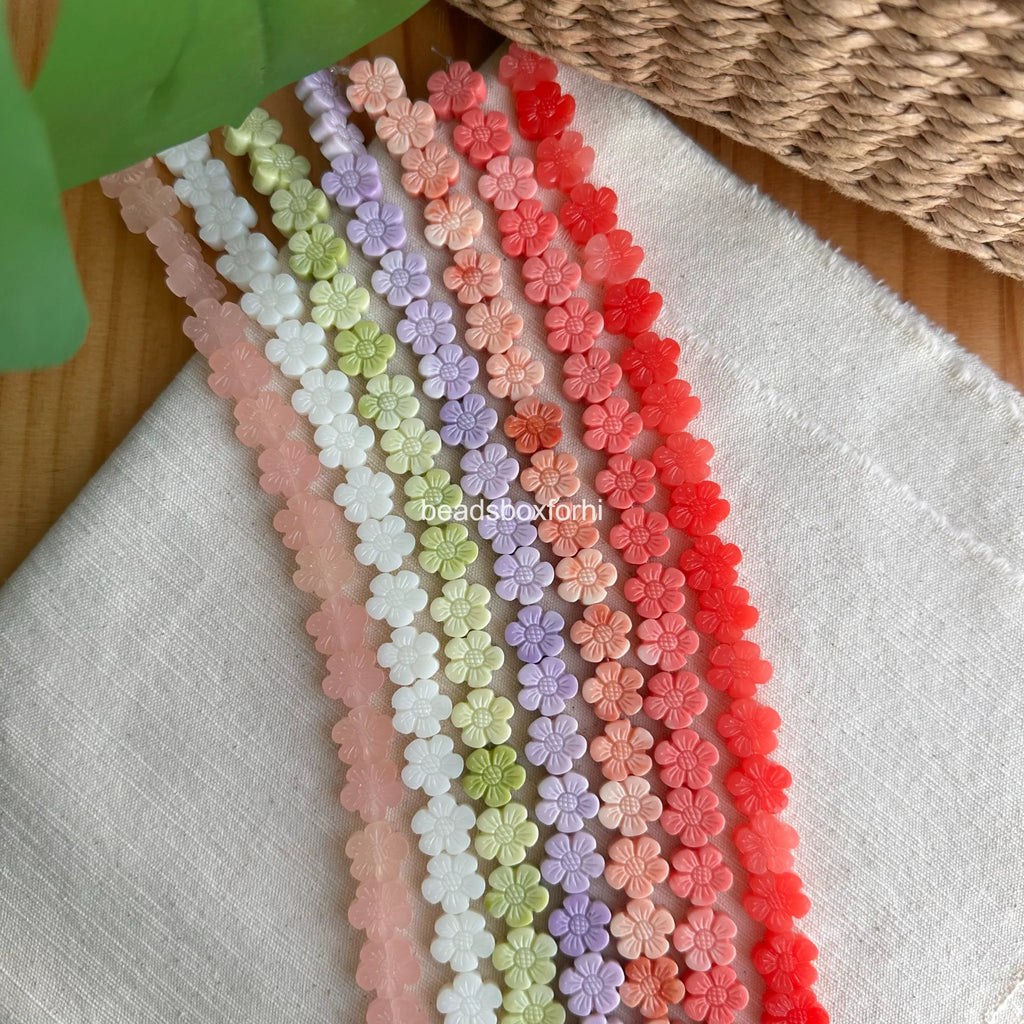 Pastel sakura beads