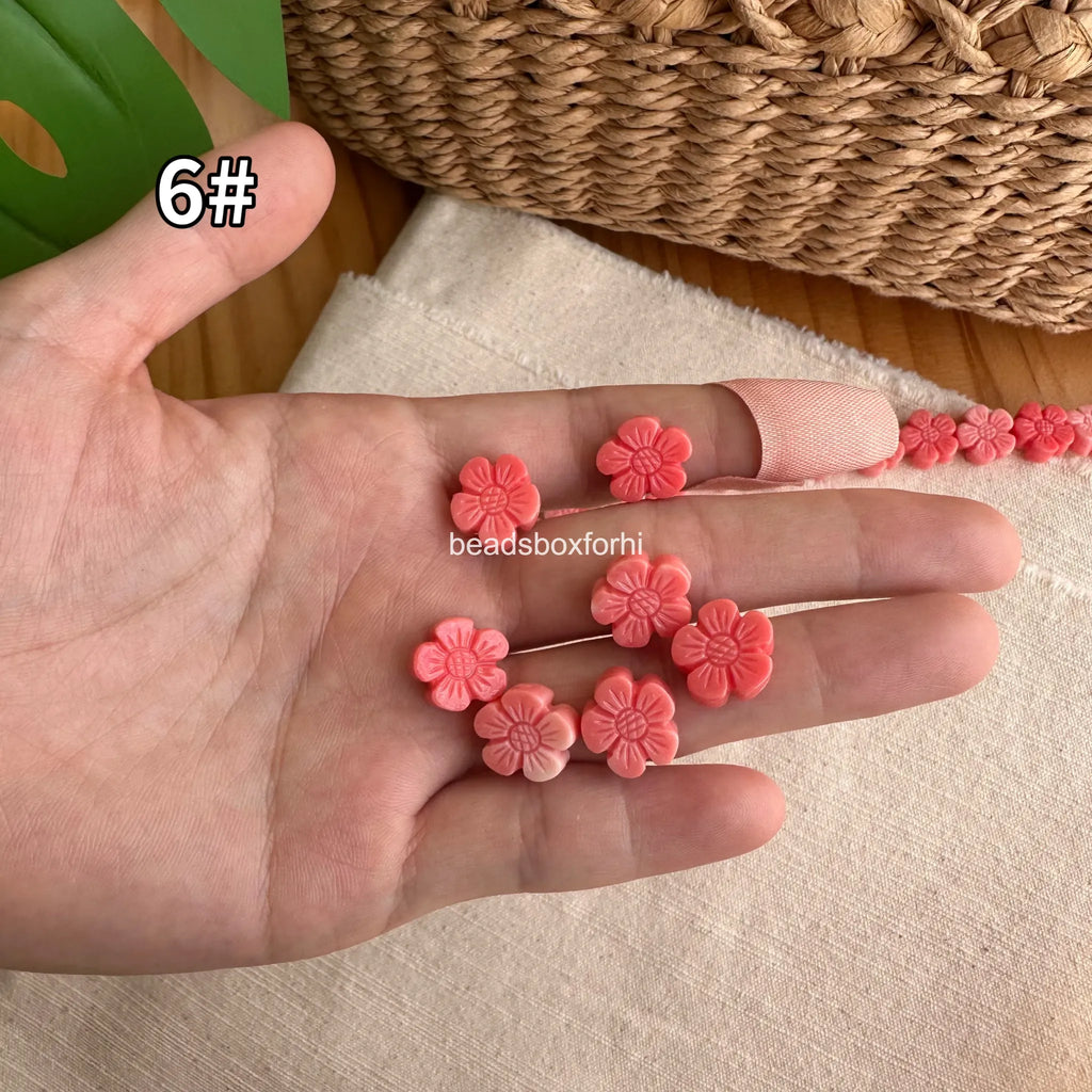 Pastel sakura beads