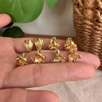 Metal Gold Hawaiian Beads