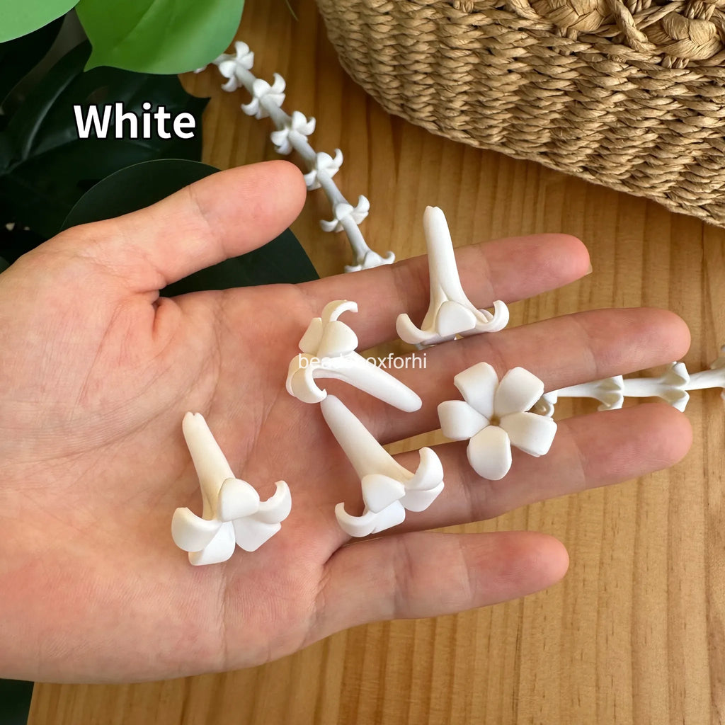 22mm Yellow polymer clay puakenikeni